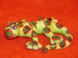 Ceramic lizard