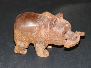 Ironwood Sculpture, Bear