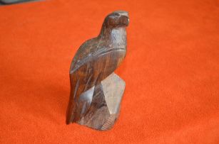 Ironwood sculture, Bald Eagle