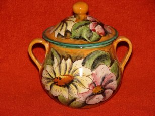 Mayolica Sugar bowl