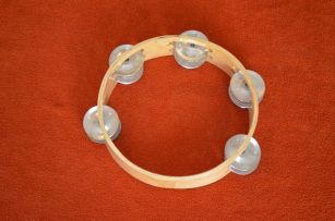 hand made tambourine