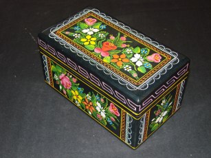 Hand painted box