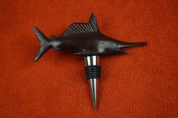 Whale wine stopper